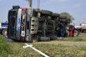 Schwerer VU LKW Zug Bergheim Kenten Koelnerstr P447